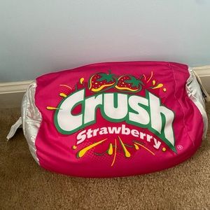 Crush Strawberry Soda Beanie Pillow